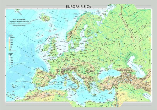 Europa fisica politica - e,
