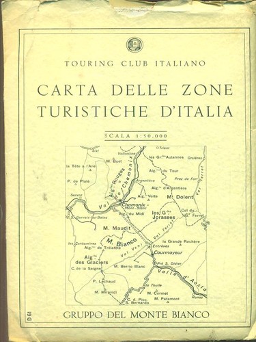 Carta delle zone - zone, turistiche
