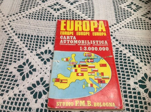 Europa carta automobilistica - europa, [carta