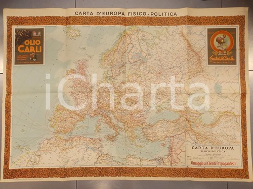 1940 europa carta - europa,