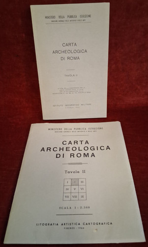 Carta archeologica roma - carta,