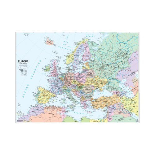 Carta geografica murale - geografica,