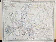 Carta topografica dell'Europa