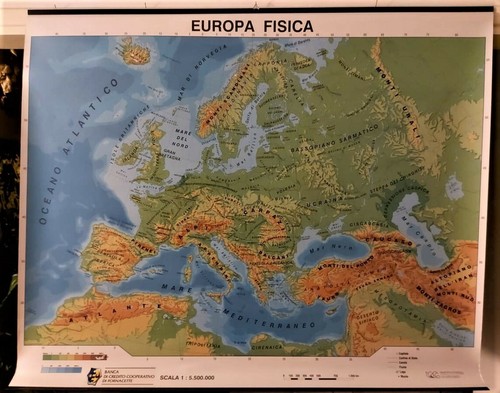 Carta geogr europa - carta, geogr.europa