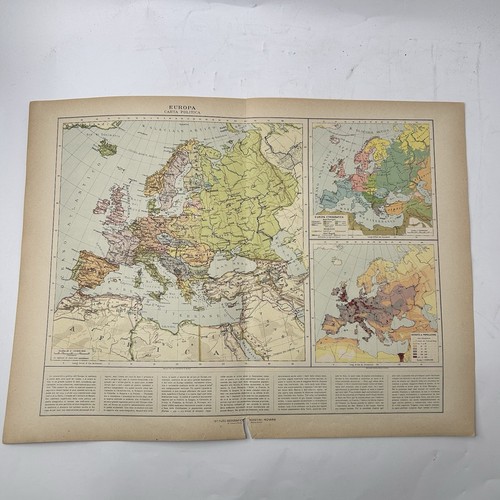 Carta politica europa - politica, 1922