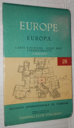 Carta europa scala 500000 - d,