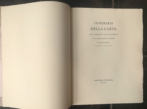 Itinerario della carta