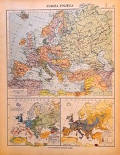 EUROPA Carta geografica
